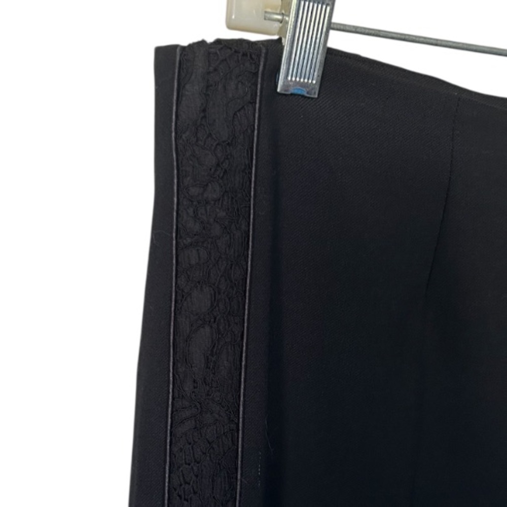 Piazza Sempione Tuxedo Audrey Pants Black Ponte Knit Excellent Made in Italy 40 - Picture 5 of 10